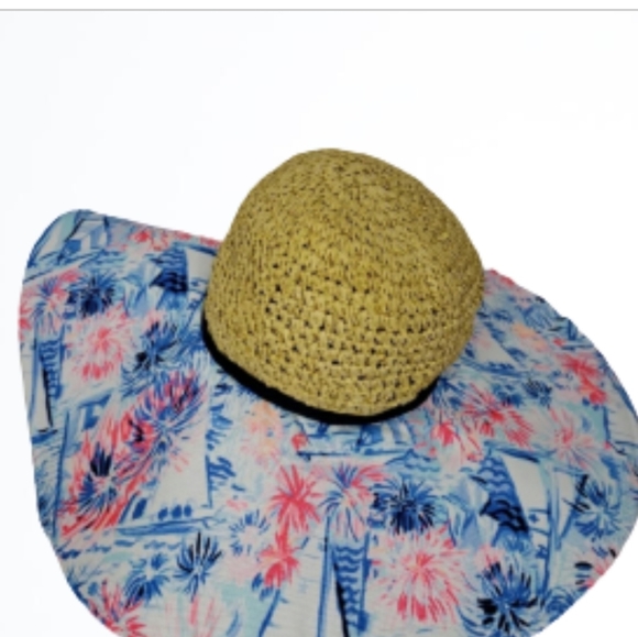Lilly Pulitzer Accessories - Lilly Pulitzer Floppy Beach Hat